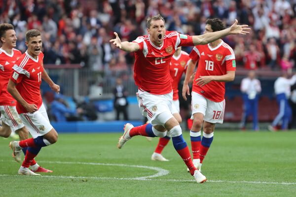 Trận đấu mở màn World Cup giữa Nga và Saudi Arabia Trận đấu mở màn World Cup giữa Nga và Saudi Arabia - Sputnik Việt Nam