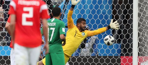 Матч группового этапа чемпионата мира по футболу между сборными России и Саудовской Аравии - Sputnik Việt Nam