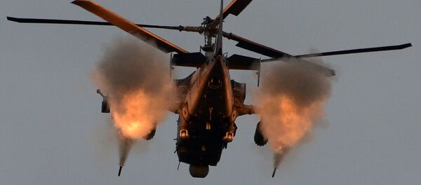 Trực thăng tấn công Ka-52 Alligator Trực thăng tấn công Ka-52 Alligator - Sputnik Việt Nam