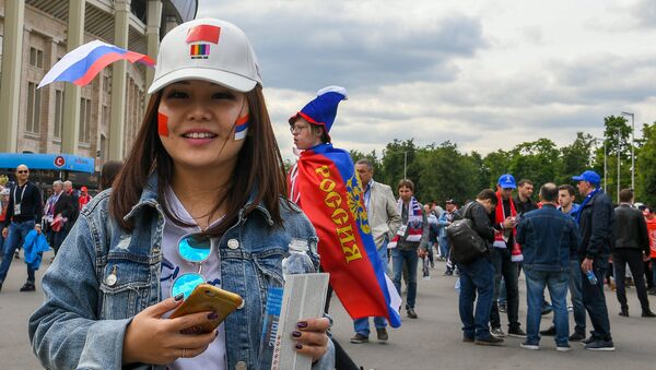 Fan Trung Quốc tại World Cup 2018 - Sputnik Việt Nam