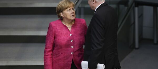 Angela Merkel và Horst Seehofer - Sputnik Việt Nam