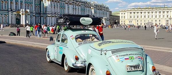 Xe Fuscamérica đến World Cup 2018 tại Nga - Sputnik Việt Nam