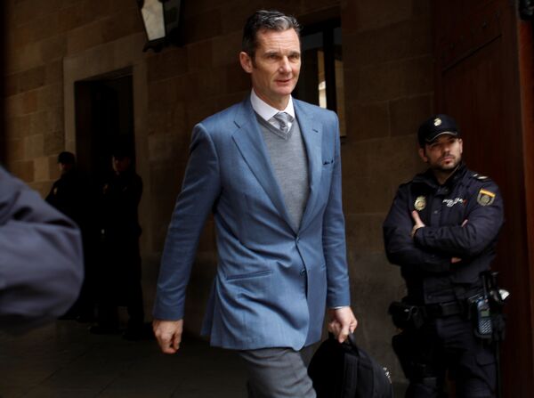 Iñaki Urdangarin, em rể của vua Tây Ban Nha Philip VI - Sputnik Việt Nam