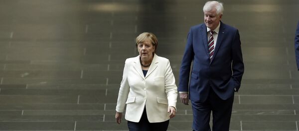 Angela Merkel và Horst Seehofer - Sputnik Việt Nam