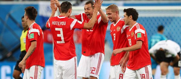 Trận đấu World Cup giữa Nga và Ai Cập - Sputnik Việt Nam