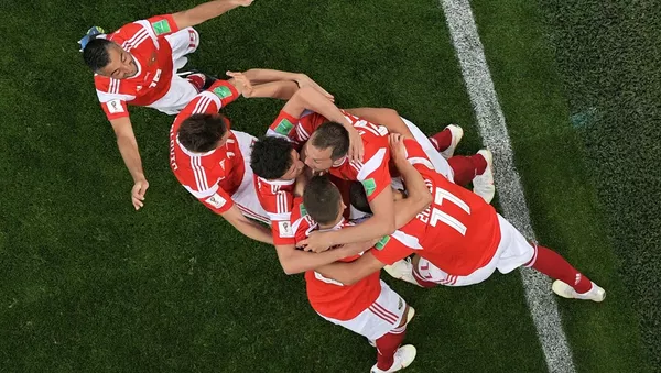 Trận đấu World Cup giữa Nga và Ai Cập