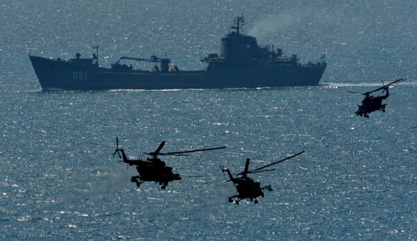 Tàu đổ bộ cỡ lớn Nikolai Vilkov Tàu đổ bộ cỡ lớn Nikolai Vilkov - Sputnik Việt Nam