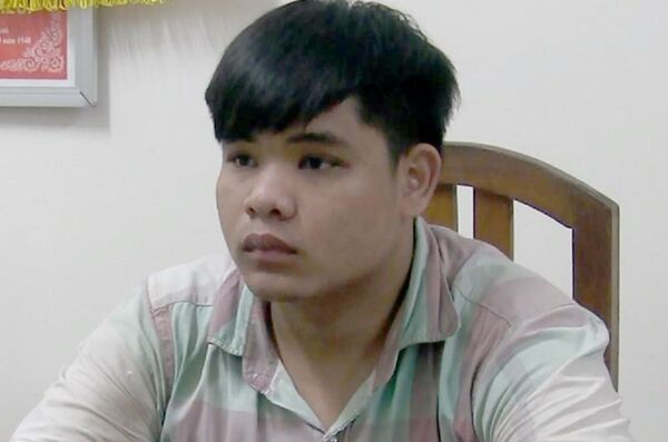 Nguyễn Ngọc Thiện tại cơ quan công an. - Sputnik Việt Nam