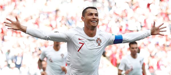 Cristiano Ronaldo ở trận đấu World Cup giữa Bồ Đào Nha và Morocco - Sputnik Việt Nam