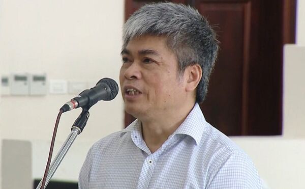 Bị cáo Nguyễn Xuân Sơn tại tòa phúc thẩm.  - Sputnik Việt Nam