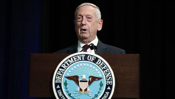 Bộ trưởng Quốc phòng Mỹ James Mattis - Sputnik Việt Nam