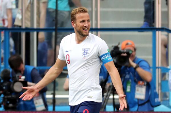 Harry Kane trong trận đấu World Cup giữa Anh và Panama Harry Kane trong trận đấu World Cup giữa Anh và Panama - Sputnik Việt Nam