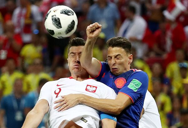 Trận đấu World Cup giữa Ba Lan và Colombia  - Sputnik Việt Nam