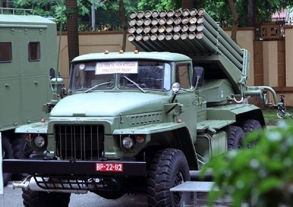 Pháo phản lực bắn loạt BM-21 được quân đội Việt Nam cải tiến nâng cấp - Sputnik Việt Nam