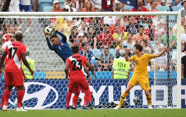 Trận đấu vòng bảng World Cup giữa đội tuyển Australia và Peru - Sputnik Việt Nam