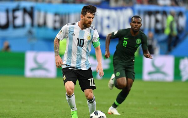 Trận đấu vòng bảng World Cup giữa đội tuyển Argentina và Nigeria - Sputnik Việt Nam