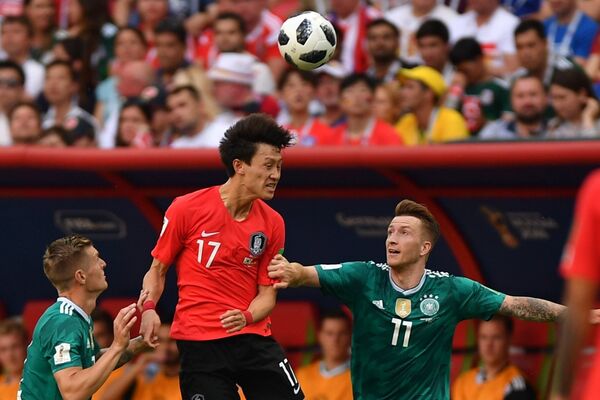  Trận đấu vòng bảng World Cup giữa đội tuyển Hàn Quốc và Đức - Sputnik Việt Nam