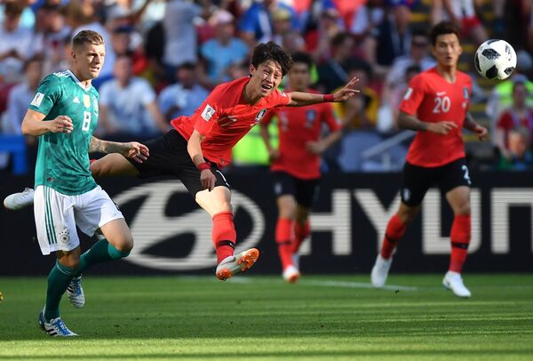  Trận đấu vòng bảng World Cup giữa đội tuyển Hàn Quốc và Đức - Sputnik Việt Nam