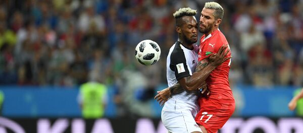 Trận đấu vòng bảng World Cup giữa đội tuyển Thụy Sĩ và Costa Rica - Sputnik Việt Nam