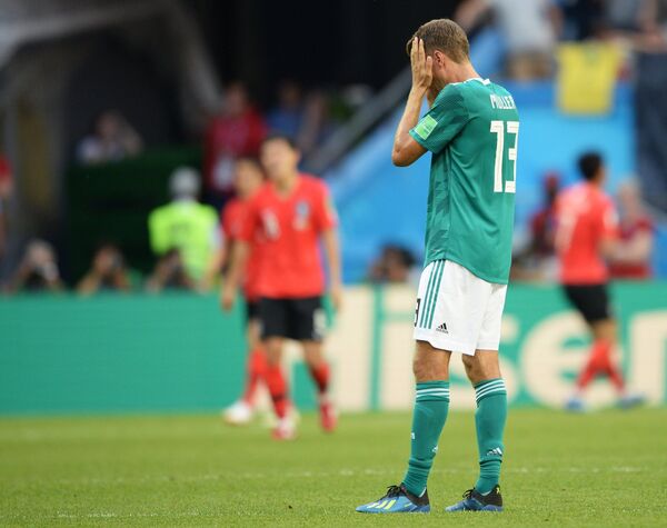 Trận đấu vòng bảng World Cup giữa đội tuyển Hàn Quốc và Đức - Sputnik Việt Nam