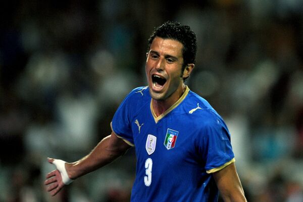 Fabio Grosso của đội tuyển quốc gia Italia tại World Cup 2010.  - Sputnik Việt Nam