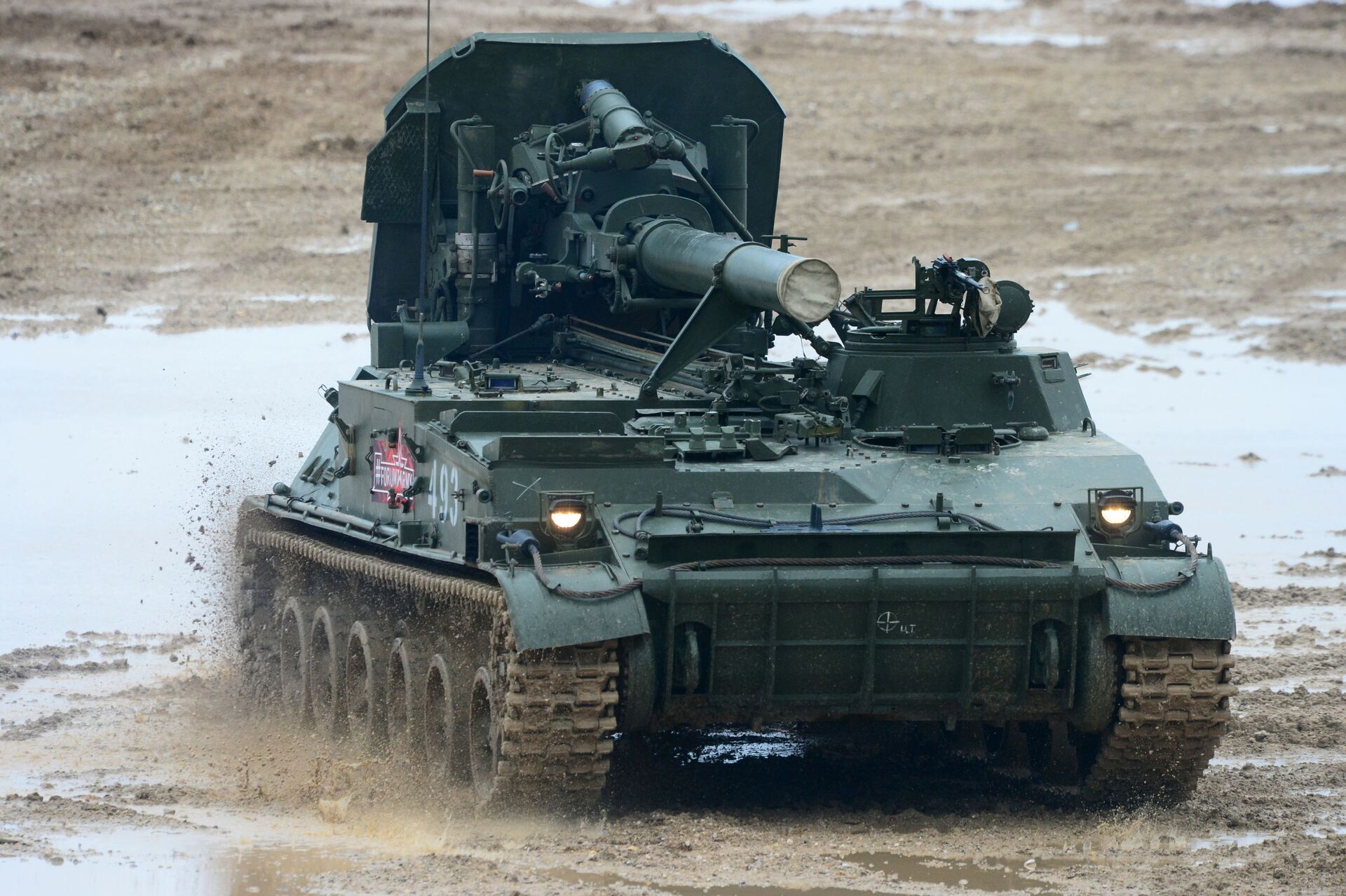 Khẩu pháo tự hành 2S4 Tulpan - Sputnik Việt Nam, 1920, 19.01.2026