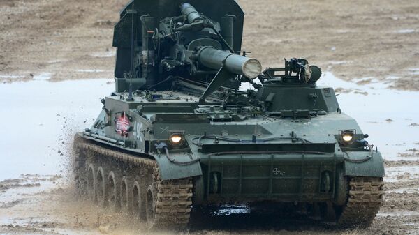 Khẩu pháo tự hành 2S4 Tulpan - Sputnik Việt Nam