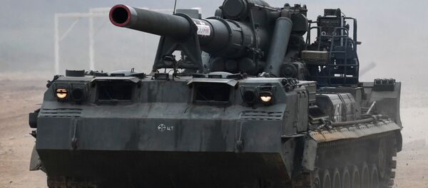 Pháo tự hành cỡ lớn Malka Pháo tự hành cỡ lớn Malka - Sputnik Việt Nam