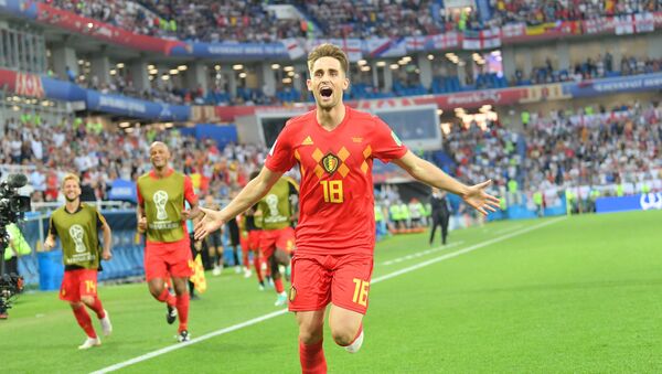 Trận đấu vòng bảng World Cup giữa đội tuyển Anh và Bỉ - Sputnik Việt Nam