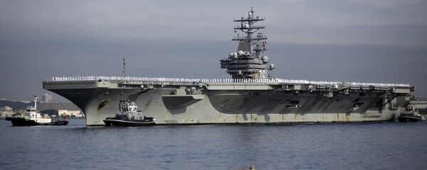 Tàu sân bay hạt nhân USS Ronald Reagan của Mỹ - Sputnik Việt Nam