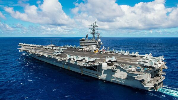 Tàu sân bay của Mỹ USS Ronald Reagan - Sputnik Việt Nam