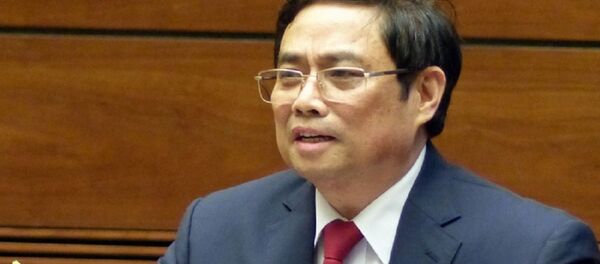 Trưởng Ban Tổ chức Trung ương Phạm Minh Chính - Sputnik Việt Nam