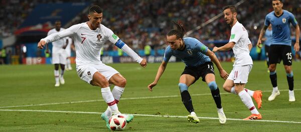 Trận đấu mở màn World Cup giữa Uruguay và Bồ Đào Nha - Sputnik Việt Nam
