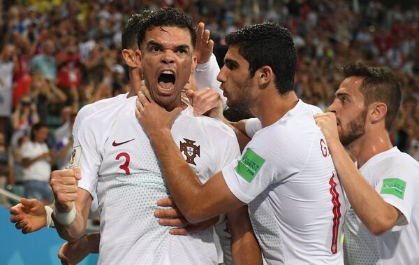 Trận đấu World Cup giữa Uruguay và Bồ Đào Nha - Sputnik Việt Nam