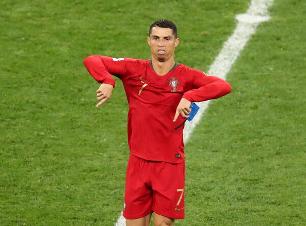 Cristiano Ronaldo sau trận đấu World Cup giữa Iran và Bồ Đào Nha - Sputnik Việt Nam