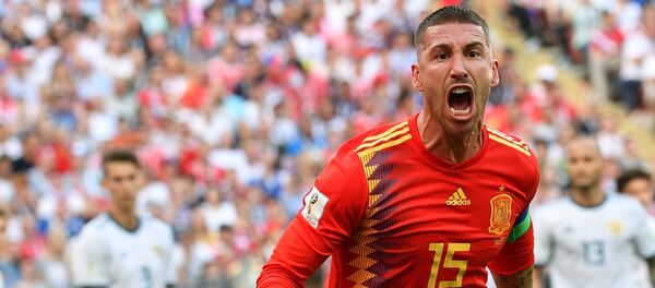 Trận đấu World Cup giữa đội tuyển Tây Ban Nha và Liên Bang Nga - Sputnik Việt Nam