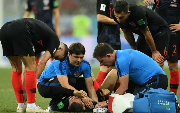 Trận đấu World Cup giữa đội tuyển Croatia và Đan Mạch Trận đấu World Cup giữa đội tuyển Croatia và Đan Mạch - Sputnik Việt Nam