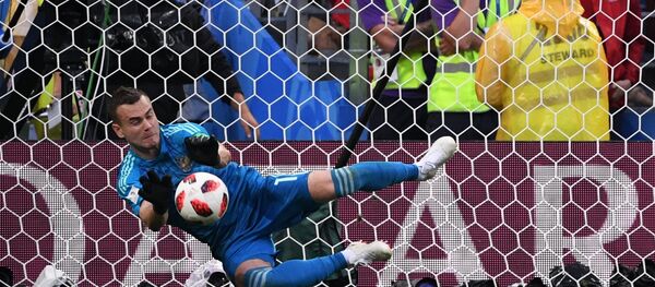Trận đấu World Cup giữa đội tuyển Tây Ban Nha và Liên Bang Nga - Sputnik Việt Nam