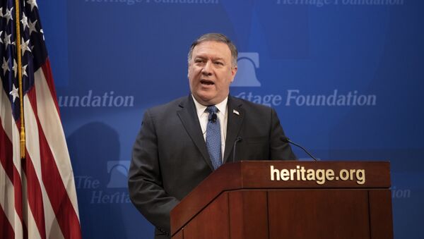 Ngoại trưởng Mỹ Mike Pompeo - Sputnik Việt Nam