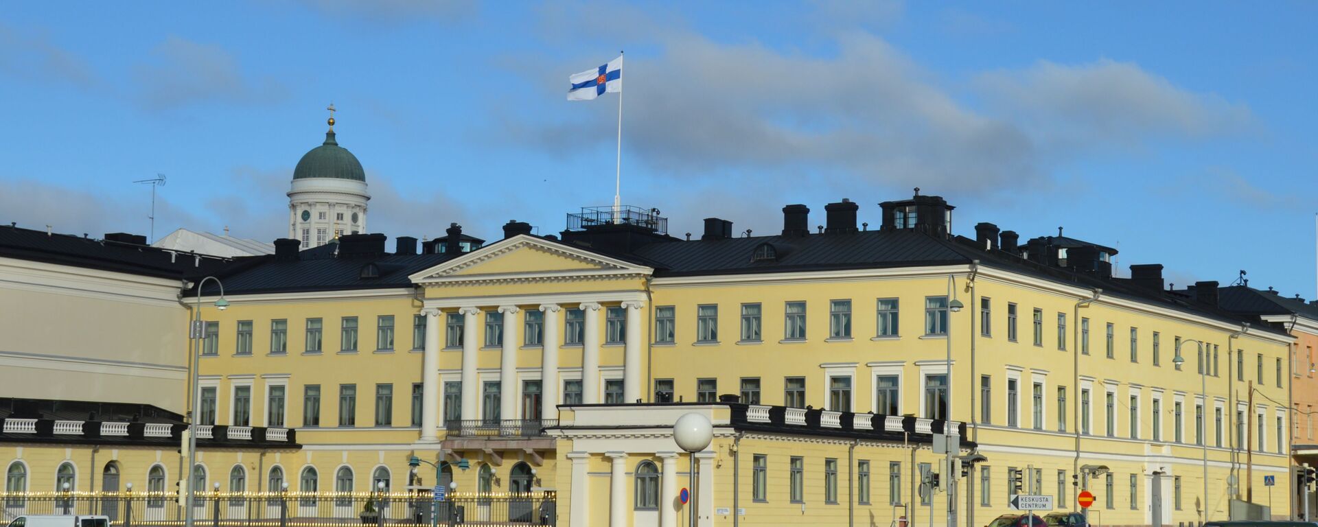 Dinh Tổng thống ở chính giữa trung tâm của Helsinki, Phần Lan - Sputnik Việt Nam, 1920, 21.03.2019