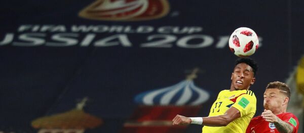 Trận đấu World Cup giữa đội tuyển Colombia và Anh Trận đấu World Cup giữa đội tuyển Colombia và Anh - Sputnik Việt Nam