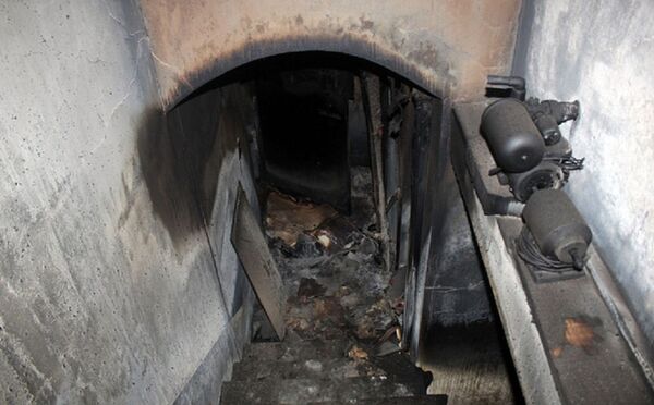 Hầm trú ngụ trong nhà đối tượng Tuân Hầm trú ngụ trong nhà đối tượng Tuân - Sputnik Việt Nam