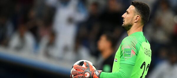 Thủ môn Croatia Daniel Subasic trong khi trận đấu World Cup giữa đội tuyển Argentina và Croatia - Sputnik Việt Nam