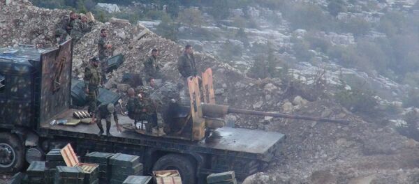 Quân đội Syria tiến hành oanh tạc đêm nhắm vào bọn khủng bố ở Latakia Quân đội Syria tiến hành oanh tạc đêm nhắm vào bọn khủng bố ở Latakia - Sputnik Việt Nam