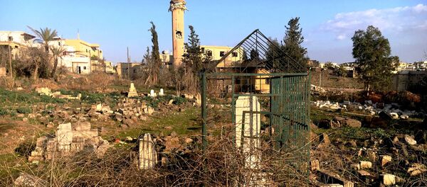 Nghĩa trang của chiến binh Syria - Sputnik Việt Nam