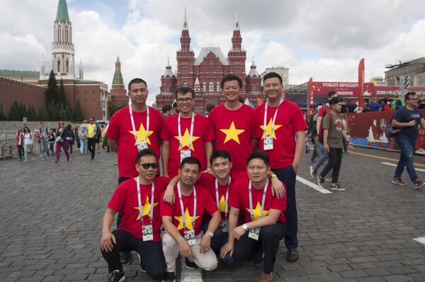Cổ động viên Việt Nam - Sputnik Việt Nam