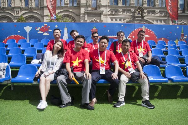 Cổ động viên Việt Nam - Sputnik Việt Nam