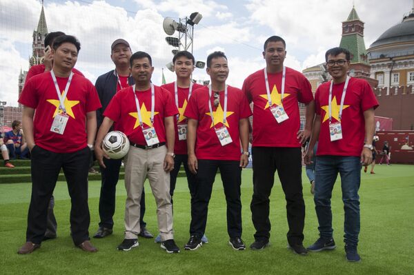 Cổ động viên Việt Nam - Sputnik Việt Nam