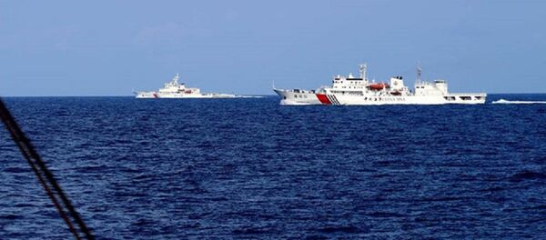 Tàu hải cảnh Trung Quốc hoạt động phi pháp tại Biển Đông - Sputnik Việt Nam