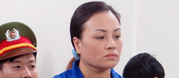 Đặng Minh Châu tại phiên tòa sơ thẩm hồi tháng 4/2017 - Sputnik Việt Nam